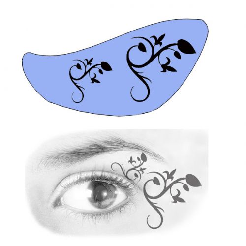 Airbrush Schablonen Eyeflash 16