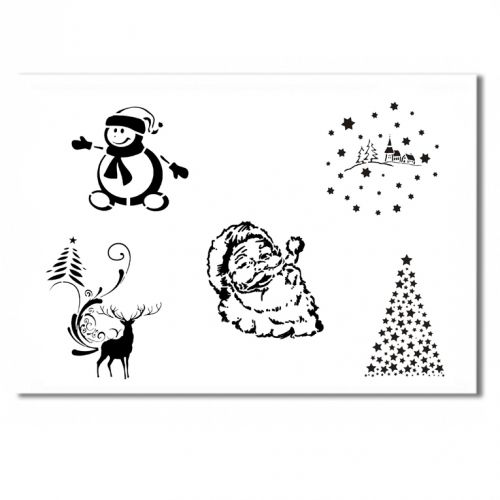 Christmas Schablone 2