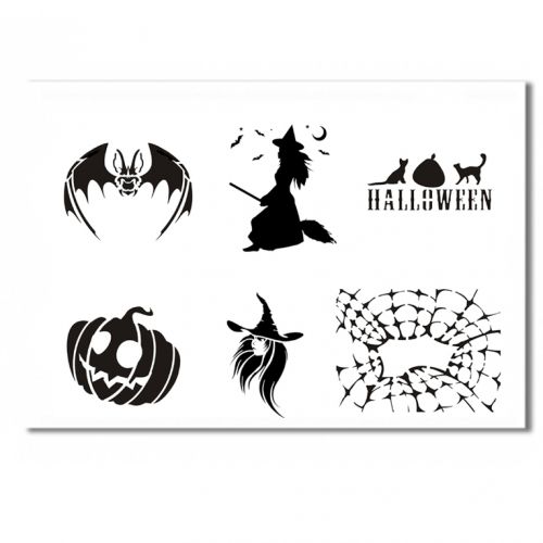 Halloween Schablone 3