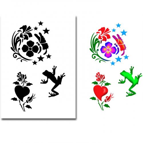 Airbrush Schablonen 520