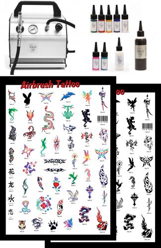 Airbrush Tattoo Nr 1 Profi Standard Komplettausstattung