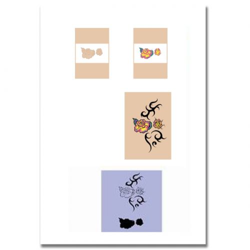 Tattoo 121 - Airbrush Tattoo Schablone